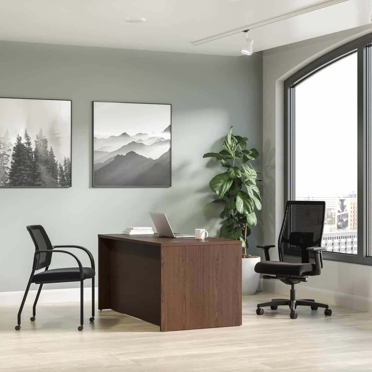 HON MOD Executive Office Desk with Drawers