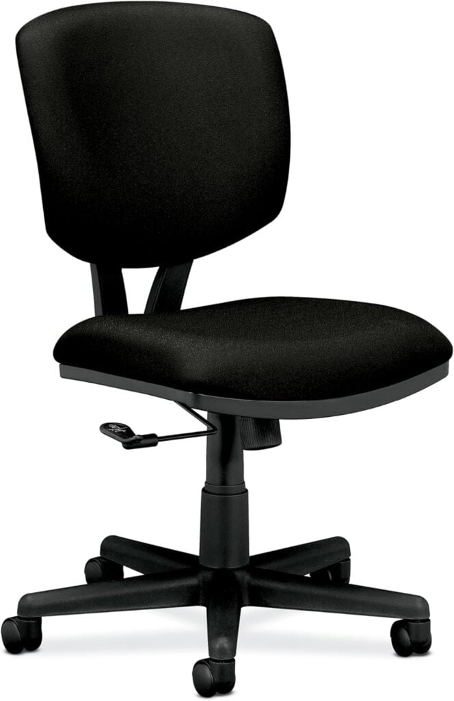 HON Volt Armless Chair-Black