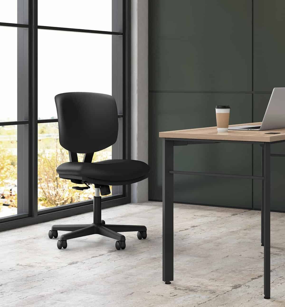 HON Volt Armless Ergonomic Computer Chair