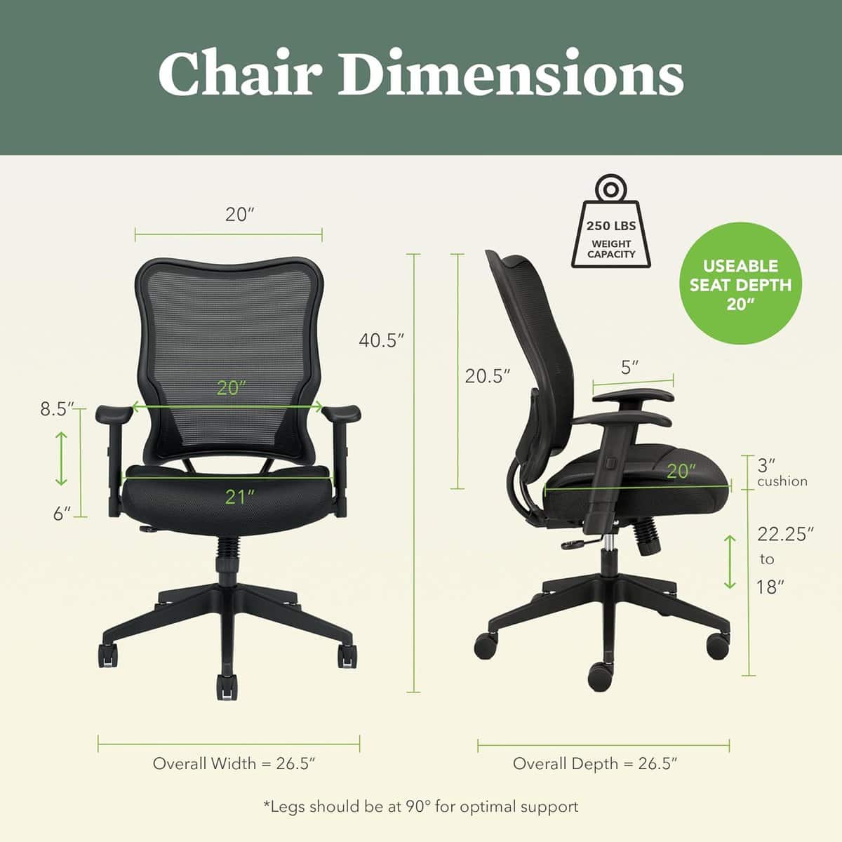HON Wave High Back Ergonomic Office Chair