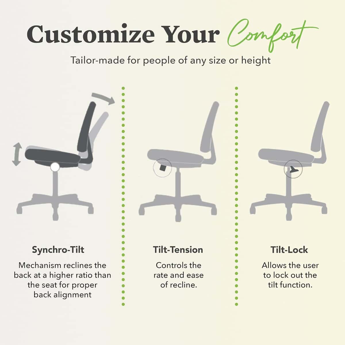 HON Wave High Back Ergonomic Office Chair-Black