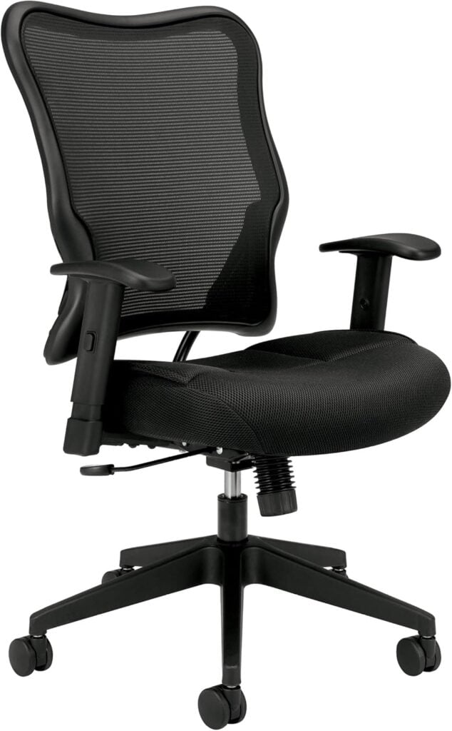 HON Wave High Back Ergonomic Office Chair-Black