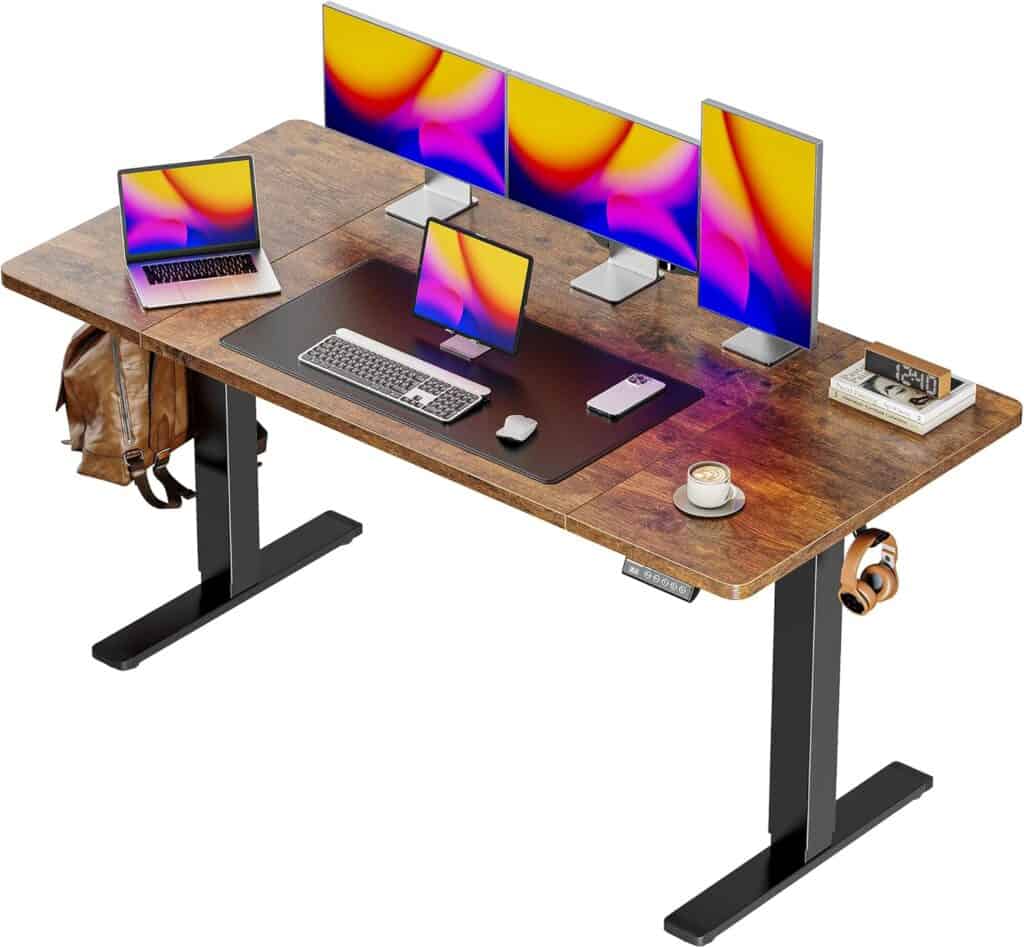 Huuger 55 x 28 Large Electric Standing Desk