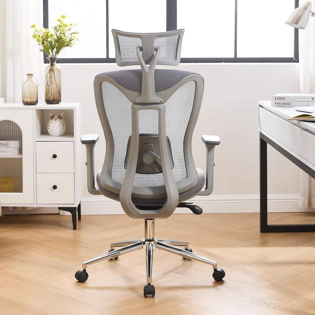 LuxErgo Ergonomic Office Chair-Grey