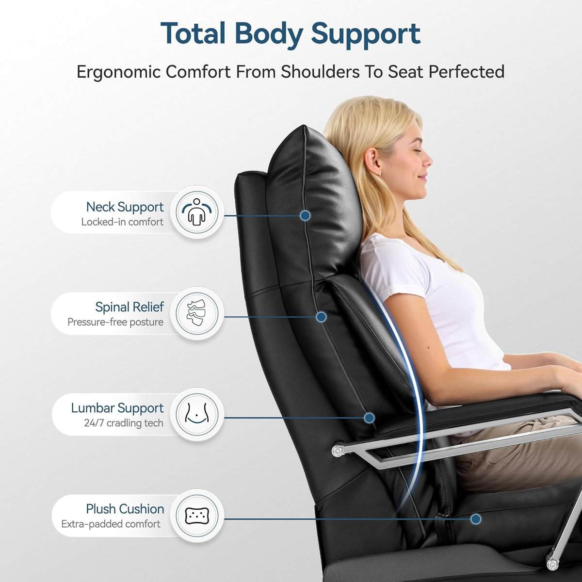 OKUP Dual Motor Electric Executive Office Chair