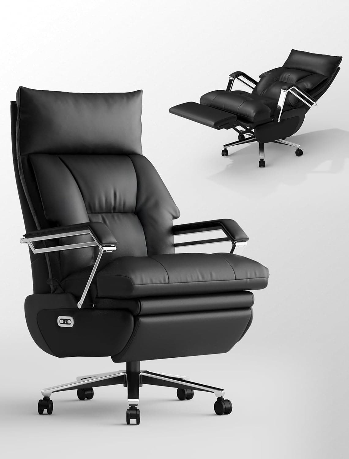 OKUP Dual Motor Electric Executive Office Chair-Black