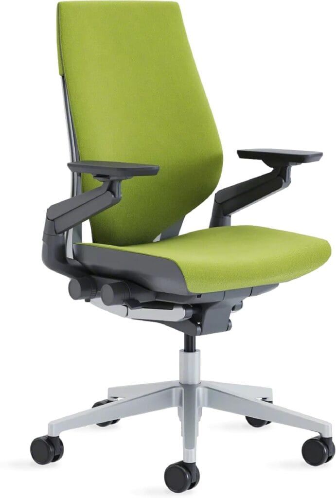 Steelcase Gesture Ergonomic Office Chair-Green Fabric
