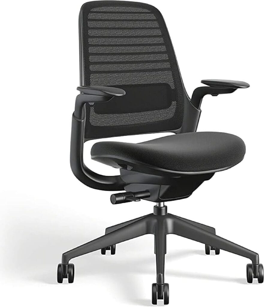 Steelcase Series 1 Ergonomic Office Chair-Licorice