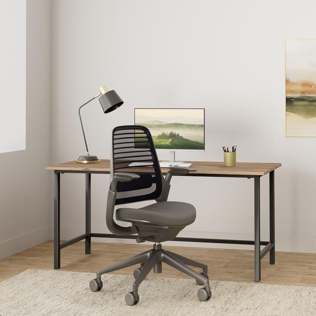 Steelcase Series 1 Ergonomic Office Chair-Graphite