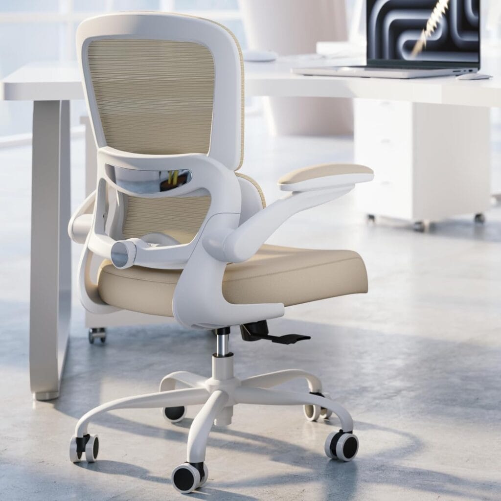 TRALT Office Chair Chair-Beige