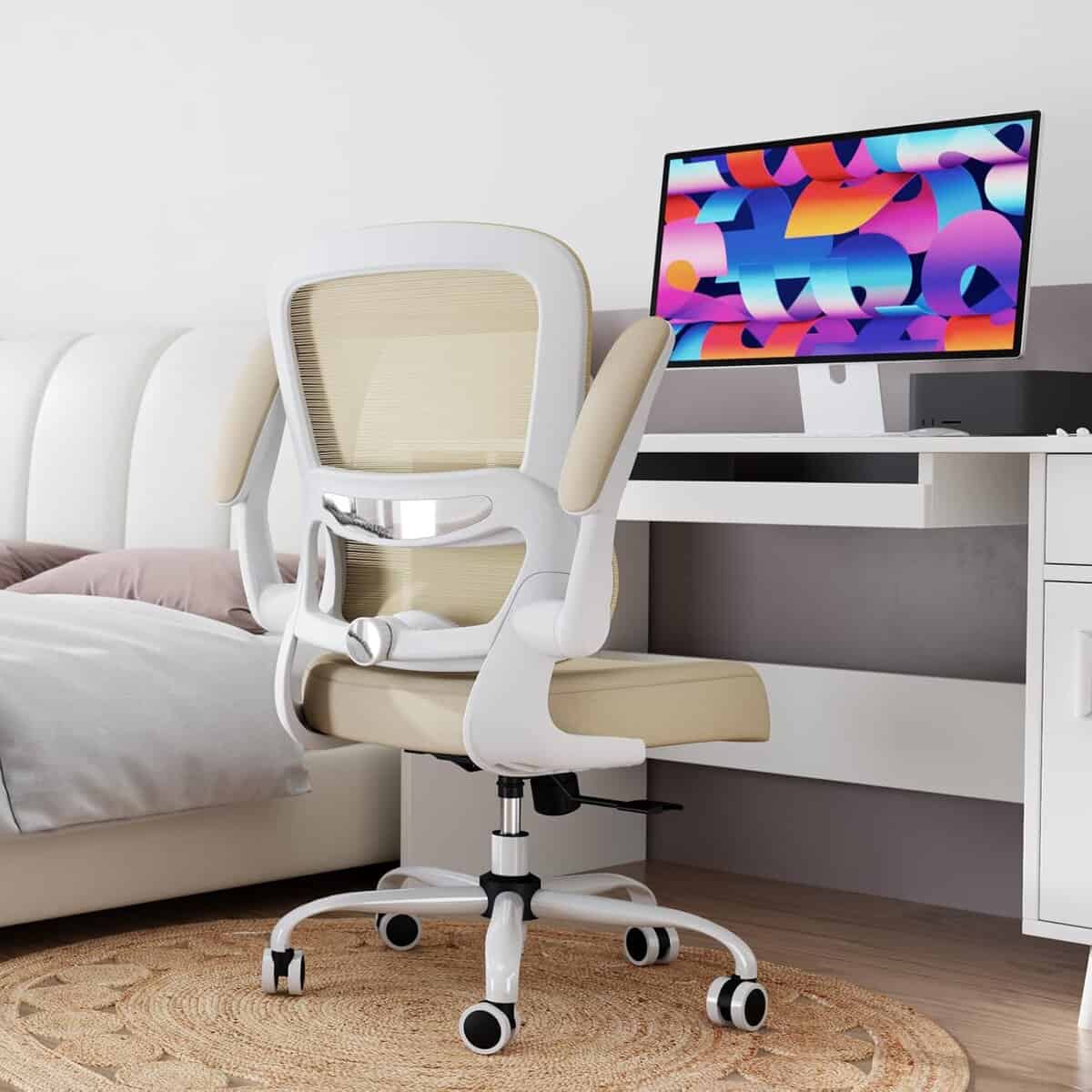 TRALT Office Chair Chair-Beige