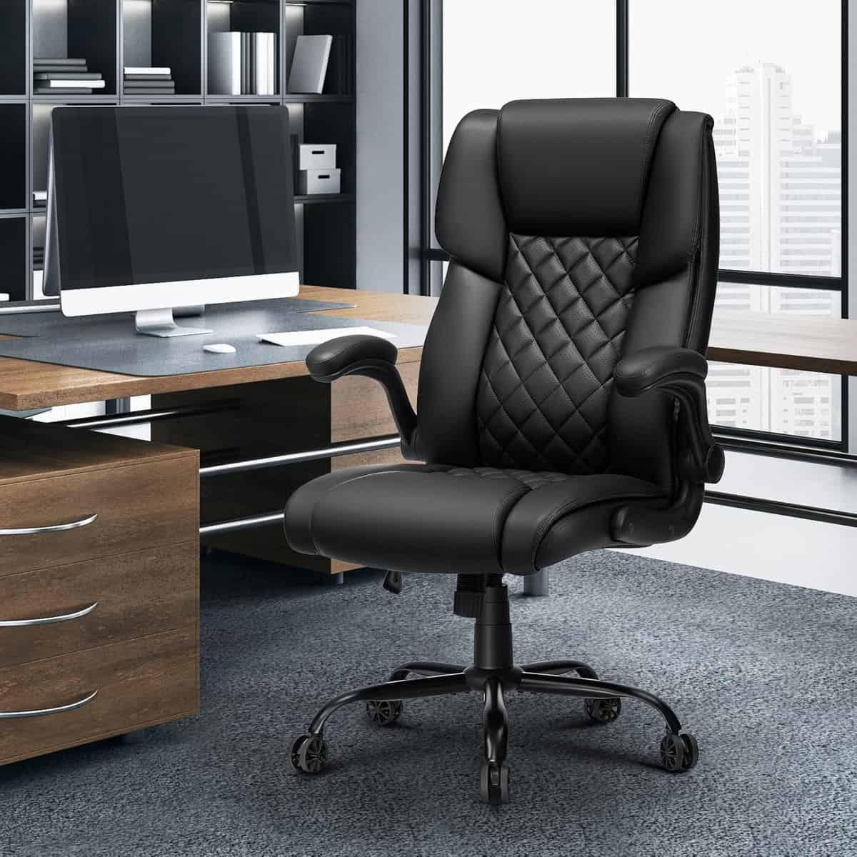 Big and Tall Office Chair 450lbs-Black