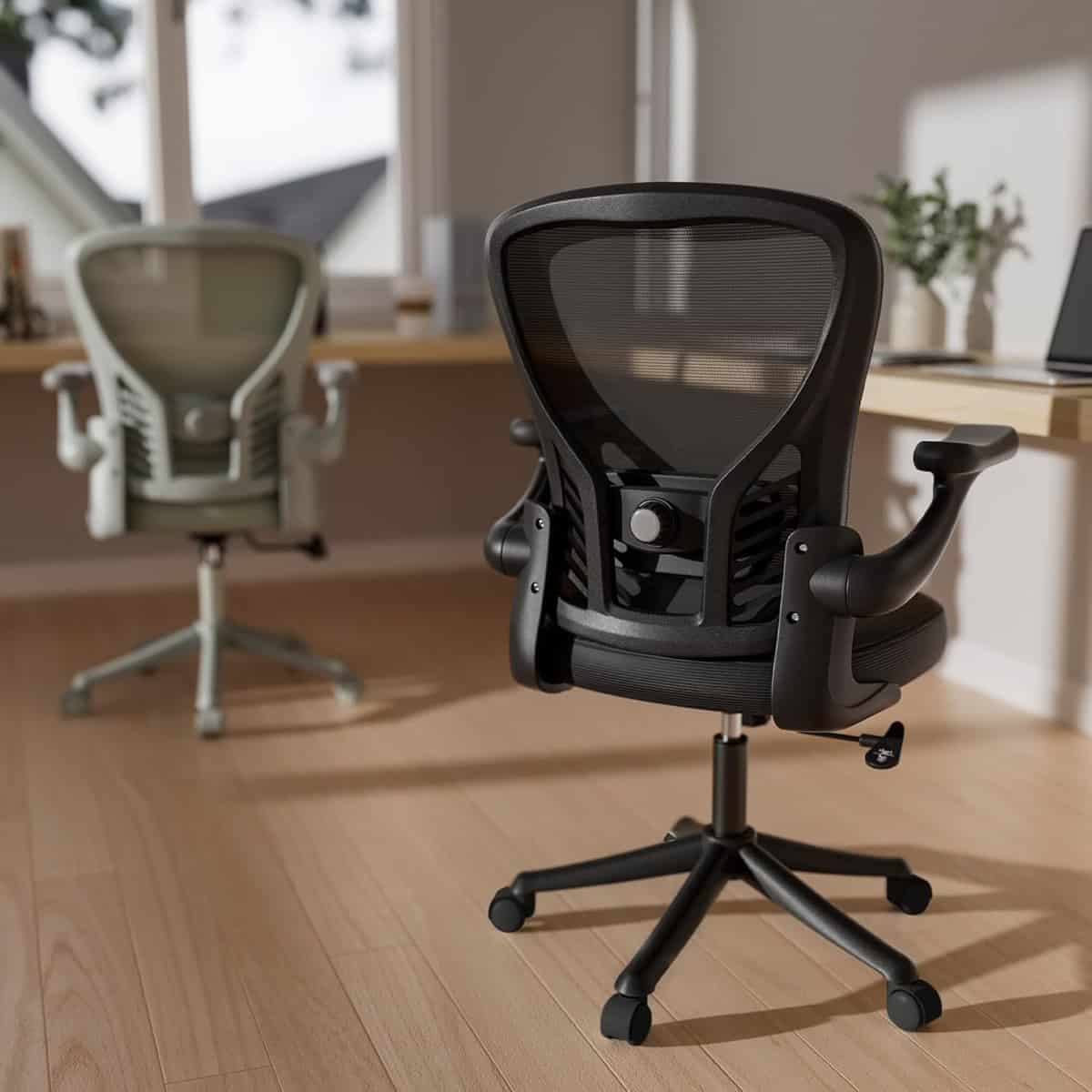 GYI Computer Desk Chair-Black