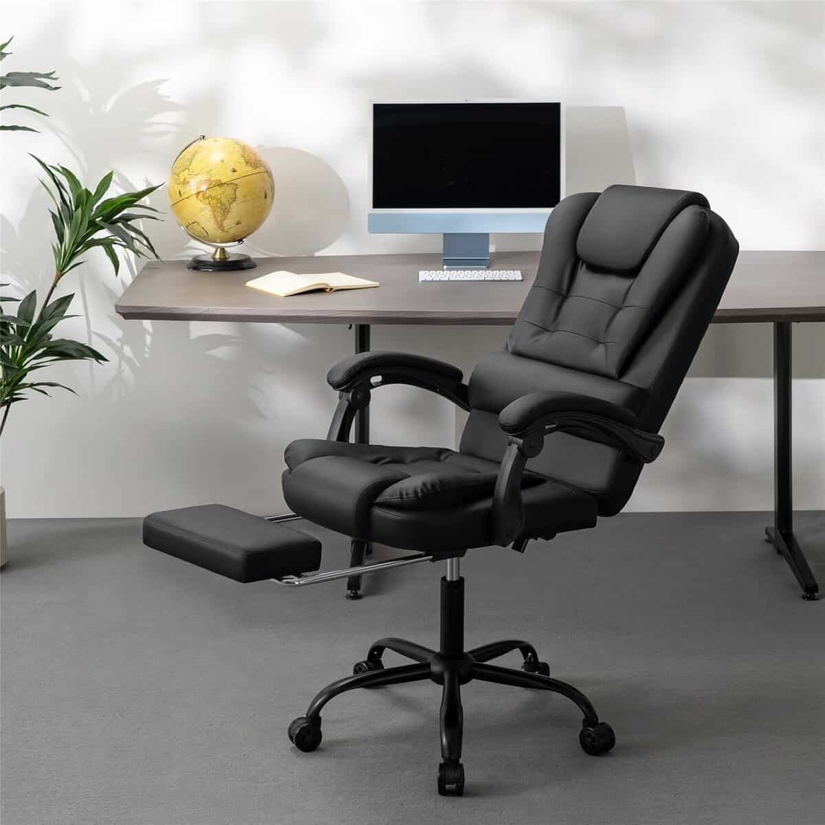 Massage Office Chair Reclining Office Chairs with Footrest