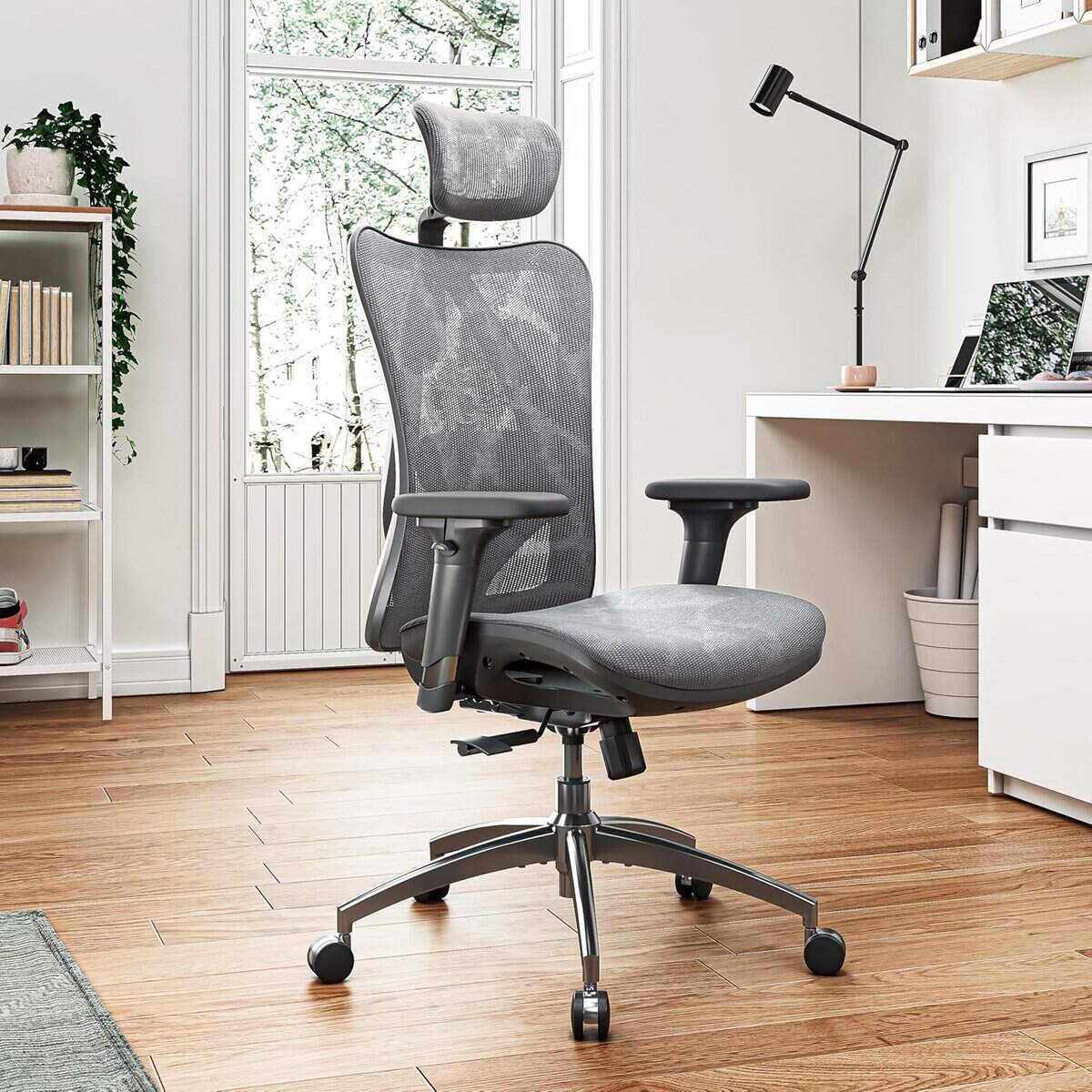 SIHOO M57 Ergonomic Office Chair-Grey
